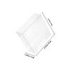 Transparent Plastic Treasure Box PVC Chocolate Packaging Boxes for Holding 50Pcs