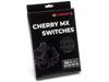 FILCO CHERRY MX2A RGB 5-Pin Switches, Black, Pack of 70, Clear Case for RGB Keyboards, FKSW70CH/ML-RZ