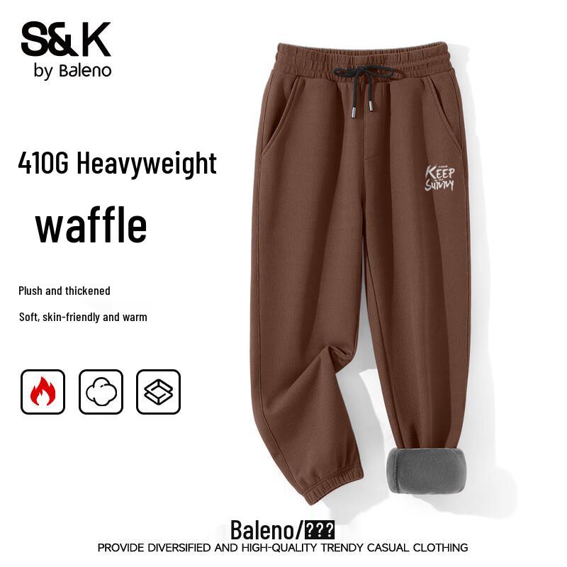 Baleno Men's S&K Waffle Joggers