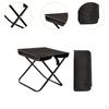 Camping Stool Portable Chair Mini Folding Foot Small Fishing for