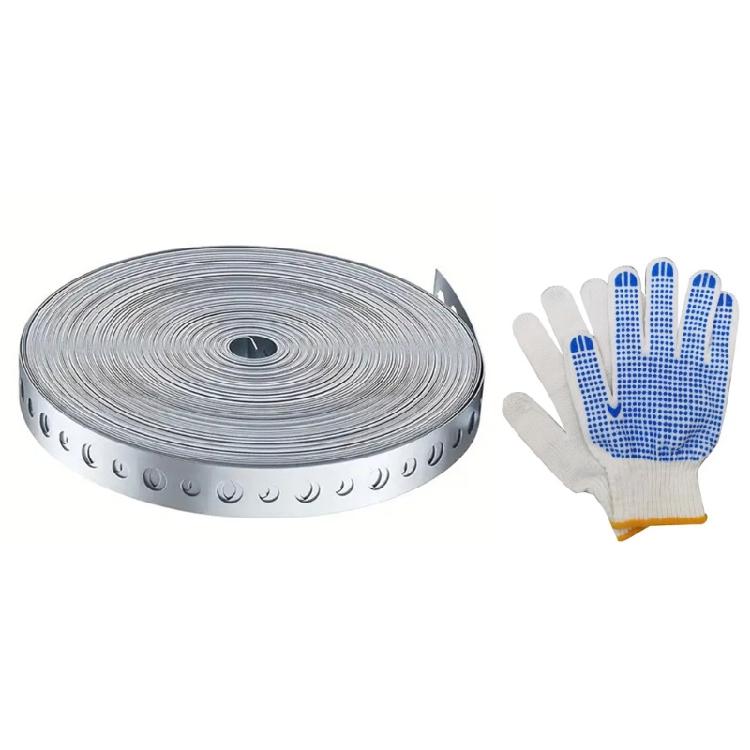 

Galvanized Pipe Hanger Strap With Holes Pipe Hanger For Pipe Support Hanging with Hole Flexible Trimming Fixing