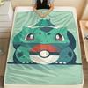 Bulbasaur Soft Printed Flannel Blanket Comfortable for Home Sofa Bed and Travel.-TING