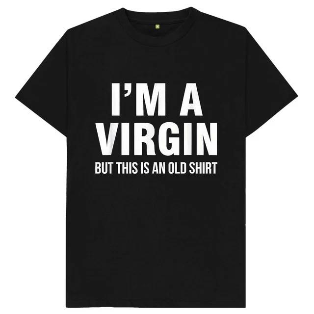 Virgin Cute Retro Script Simple Classic Minimalist Graphic Vintage T Shirt