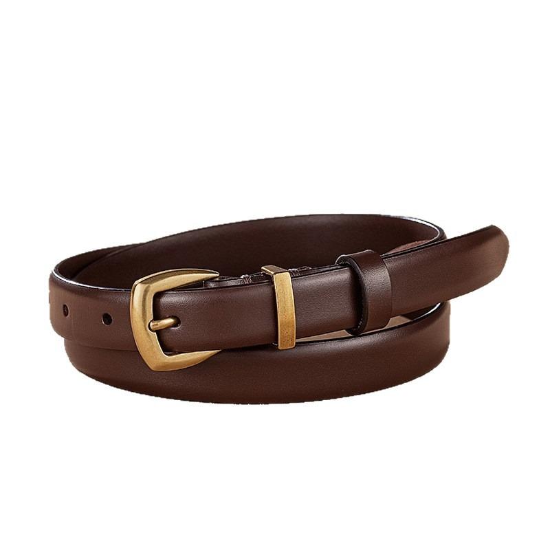 elt omen's minimalist retro belt, female student trendy fashion belt, factory