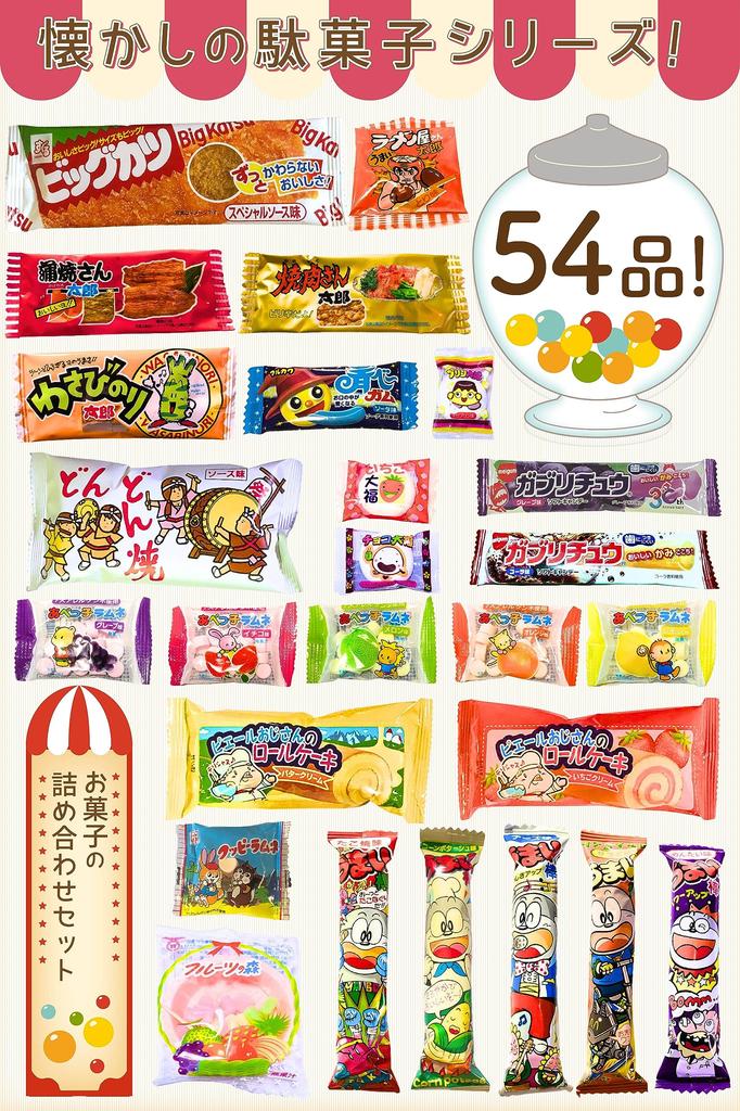 Sweets Assortment On the verge of Banchu Treasure Box Gift Party Present Birthday Event Featured Sweets Series Nostalgic Candy Series Welcome Receipt