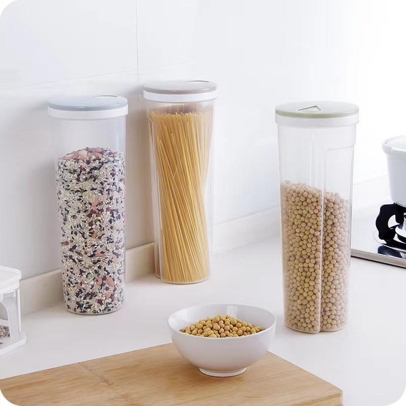 Modern Kitchen Pasta Storage Container With Sealed Lid For Home Use