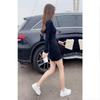 Autumn chic skirt autumn dress small Internet celebrity hottie hip skirt long sleeve dress new women
