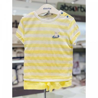 Short Sleeve Set  A1313081 Yellow 
