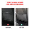 Car Accessories Seat Back Anti-kick Pad Protector Child Anti-dirty PU Leather For Tesla Model 3 Model Y 2023
