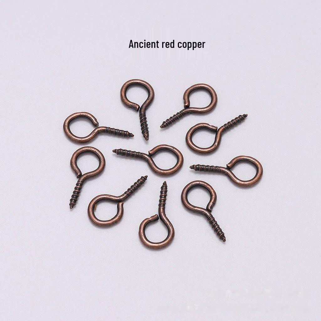 Screw Eye Pins for DIY Jewelry: 1000 Pcs/bag - Perfect for Necklaces, Pendants, and Pearl Head Projects