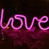 Valentine's Day Wedding Birthday Gift LED LOVE Night Light Valentine Gift For Girls Romantic Wedding Decor Bridesmaid Gifts