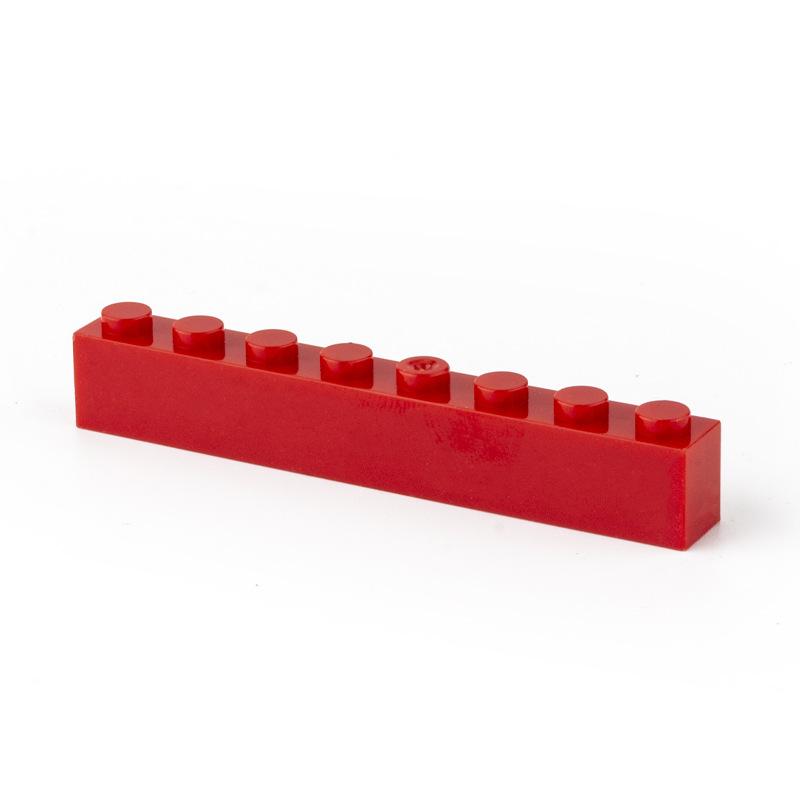 100g Small Particle 3008 High Brick 1x8 DIY Building Block Compatible with Creative Gift MOC Building Block Castle Toys