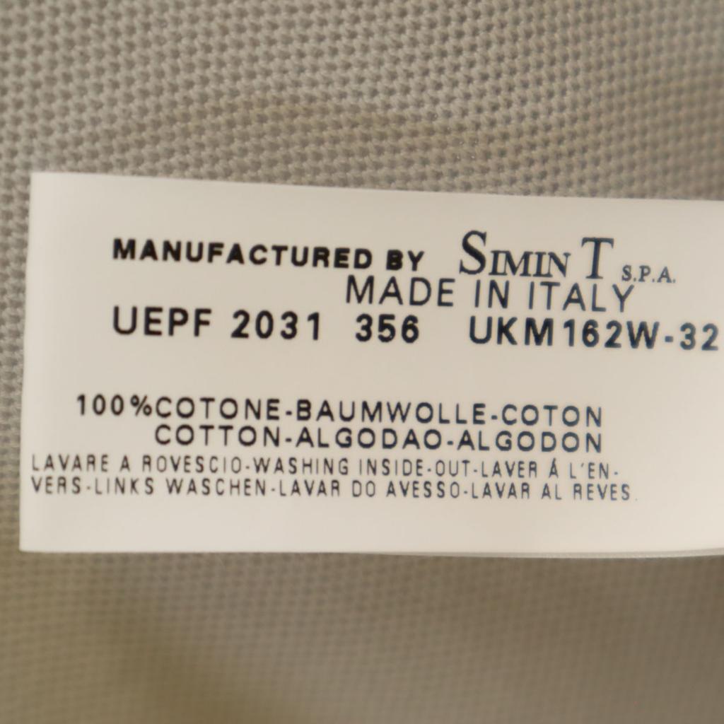 Armani Collezioni Made In Italy Short Sleeve Polo Shirt L Gray Women Used