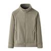 Men's Polar Fleece Jacket Winter Loose Casual Cardigan Lined Thicken Parkas Coats Men's Sweatshirt Outdoor Camping Travel Jacket