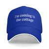 I'm Coming To The Cottage Baseball Cap  Female Male Custom Logo Trucker Hat Spring Casual Running Hippie Hot Sale Snapback Cap