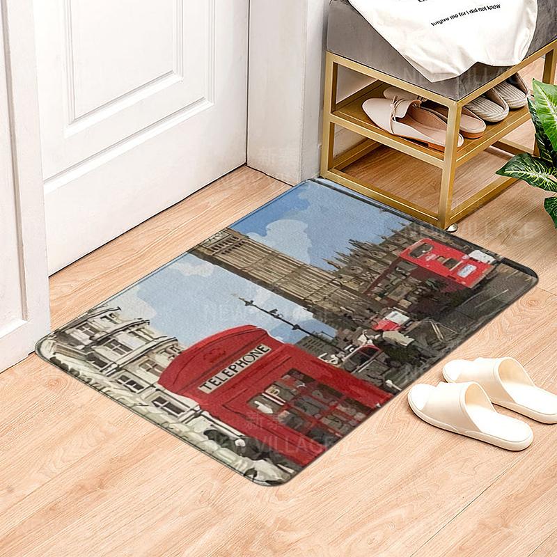House entrance carpet Home Natural and Animal Styles doormat Room Bath mat Foot mat bath non-slip Kitchen water absorption mat