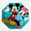 1pc Mickey Mouse,Minnie Mouse Automatic Folding Umbrella: Compact 8-Bone Design Cartoon Outdoor Travel Companion, Business Umbrella, Christm