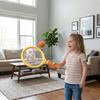 Portable Plastic Rackets with Ball Comfortable Handle Badminton Children’s Toys  Adults