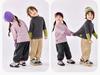 Children's Fleece One-Piece Winter Pants: Boys' Knitted Long Pants & Girls' Warm Casual Pants