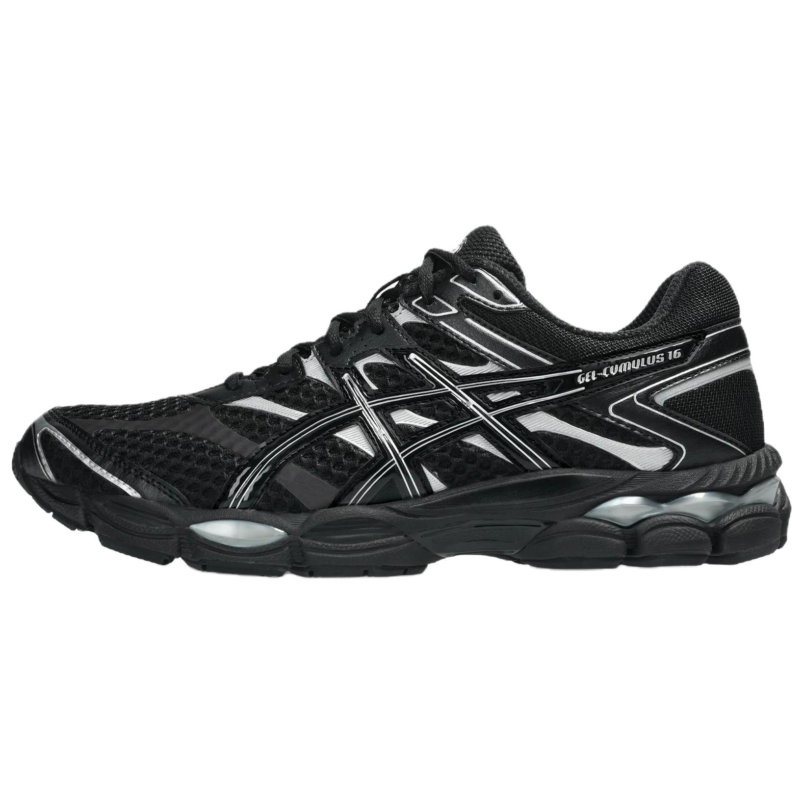 

ASICS Gel Cumulus 16 Black Pure Silver Unisex Sneakers 1203A733-002 44