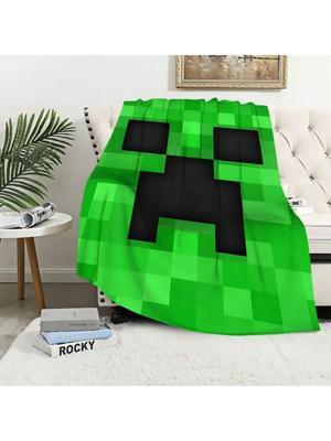 M-Mine Hot Craft Game Blanket Blanket For Couch Sofa Travel Home Hiking Picni Bed Beding Flannel Blanket Birthday Gift