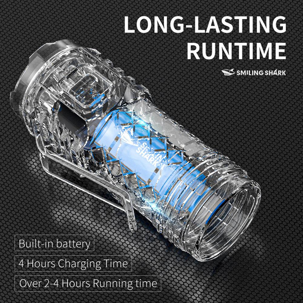 3LED Mini Portable Torch with Pen Clip Car Repair Working Lights Anti-Slip Repair Emergency Light 500mAh for Outdoor Camping Use