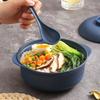 Lid Cover Instant Noodle Bowls 1L Capacity Soup Bowls Durable Plastic Rice Bowl  Hot Rice