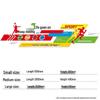 Gym 3D Stereo Wall Art Sticker