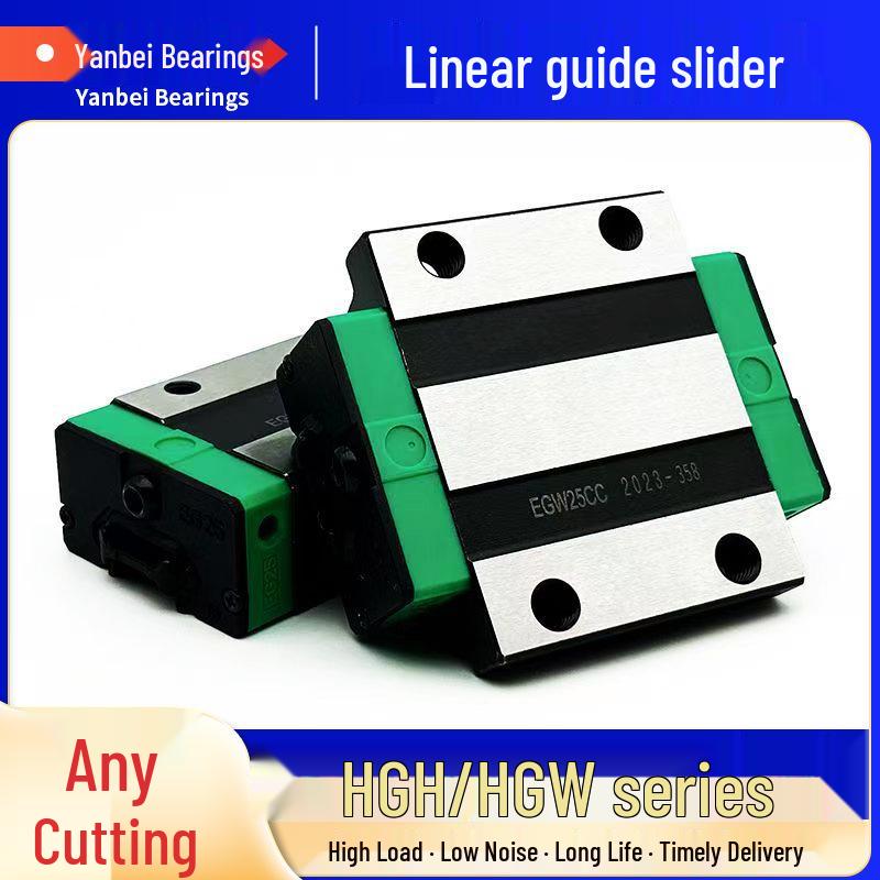 Linear Guideway Slider Rail for HG/HGH/HGW Models (15-55, CC/CA)