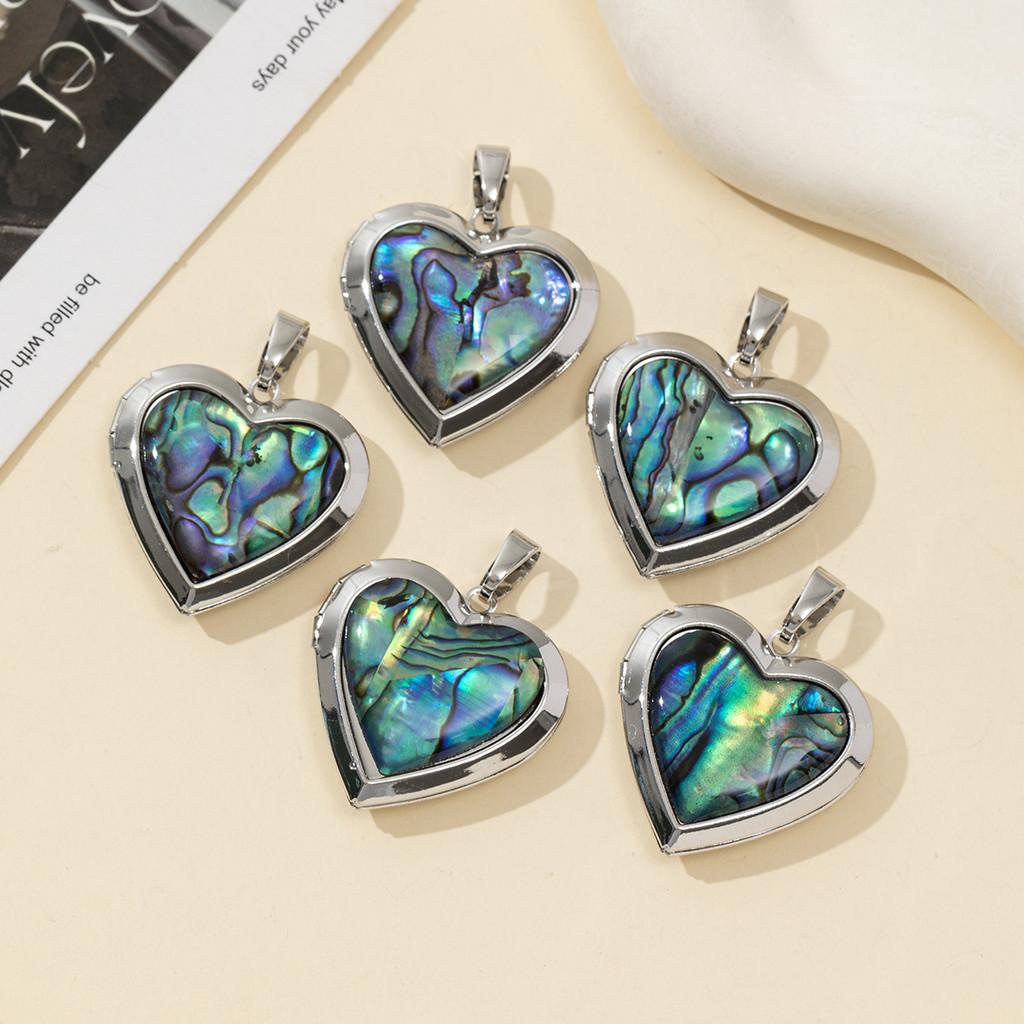 Shell Heart Bead Jewelry Box With Vintage Design For Fashion Accessories