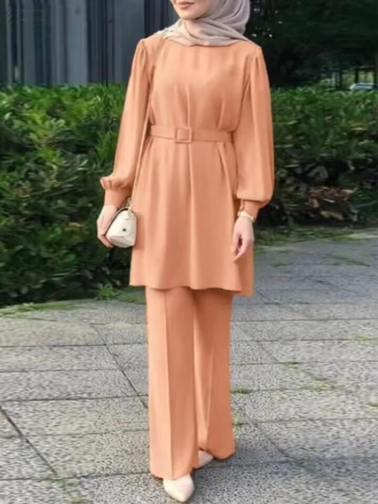 

Women s Fashion Casual Color Matching Pullover Long Sleeve Sports Suit XXXXL помаранчевий