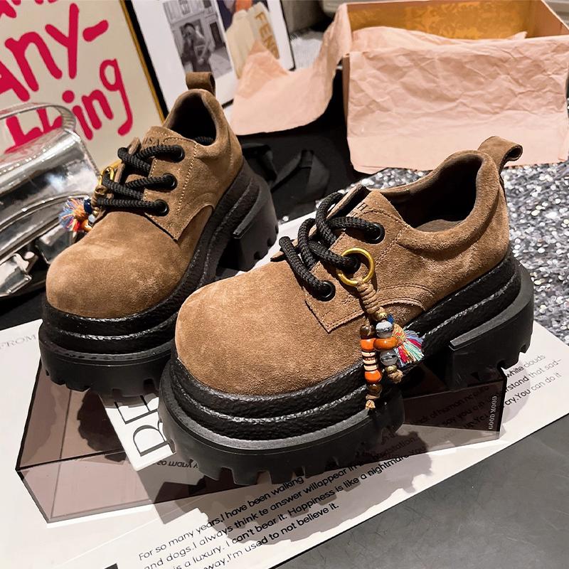 

Модные балетки на платформе, женские спортивные туфли на шнуровке, повседневная дизайнерская обувь, модные кроссовки для платья, осень 2025, новые уютные Zapatillas De Mujer 39 хаки