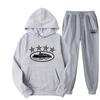 Conjunto de Sudadera con Capucha Trendy Streetwear Unisex Corteiz - Estilo Hip Hop Skate para Mujeres y Hombres