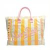 St. Barthes Beach Canvas Tote Bag New Fringed Embroidered Handbag European and American Trend Messenger Bag Women