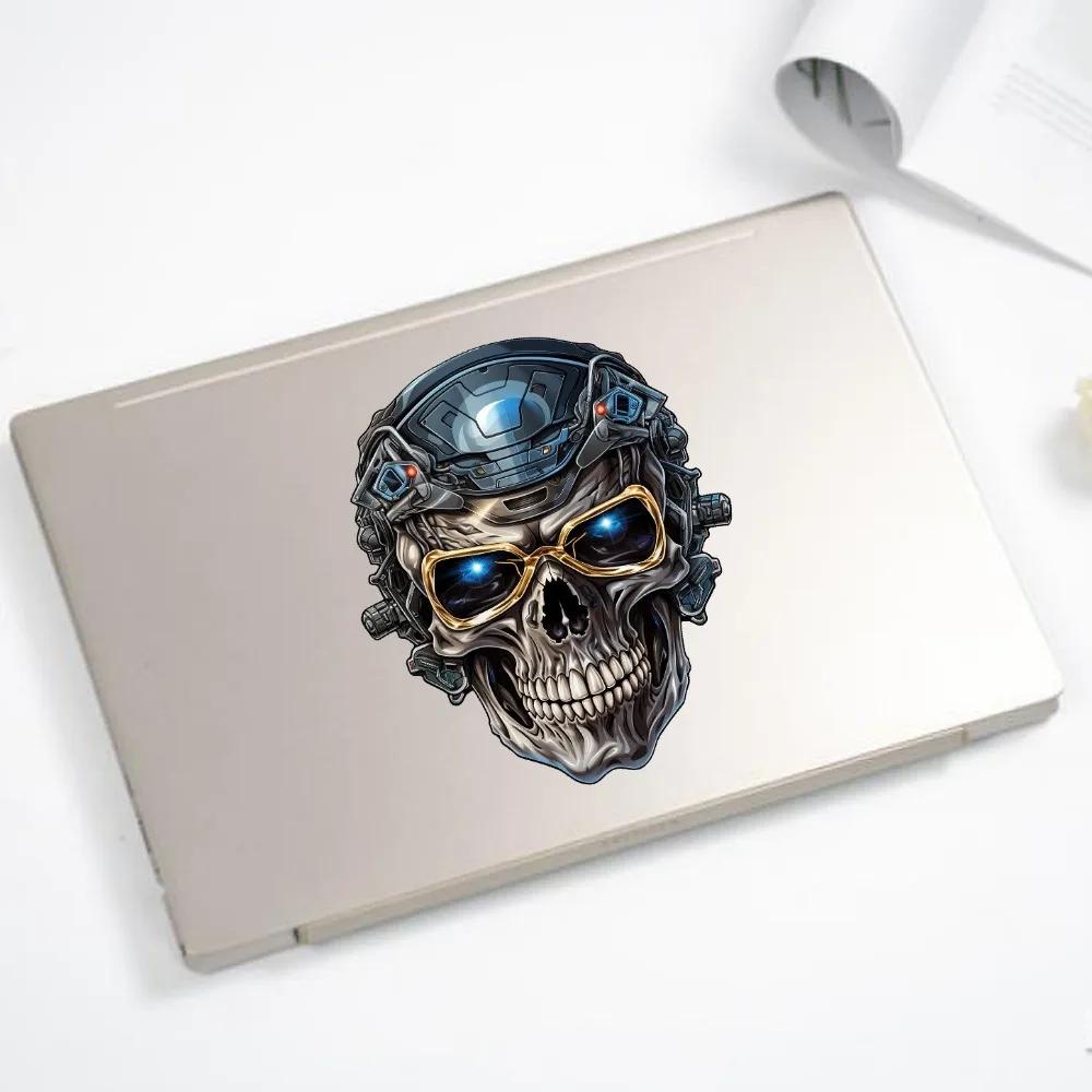 Skeleton Head Sticker Car Stickers Waterproof Auto Window Decals Motorcycle Laptop Decoration Pegatinas De Coche