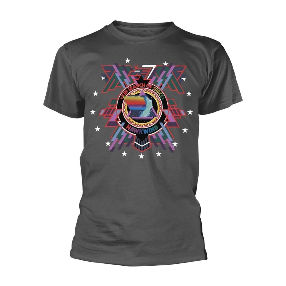 Hawkwind In Search Of Space (Charcoal) Official T-Shirt Mens L