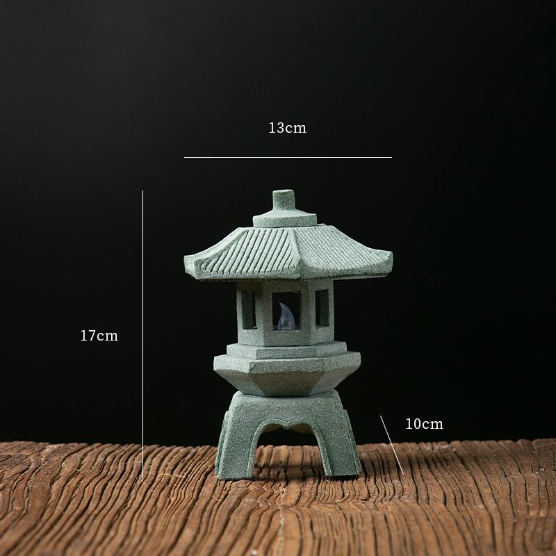 Pebble Bridge Small Boat Ornament: Miniature Water Bonsai Rockery Decoration for Floral Landscapes.