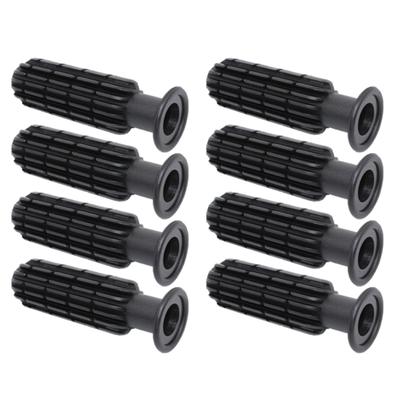 8Pieces Table Football Table Grip Replacement Set Stick End Grip for Desktops Football Table Grip Part Tables Top Part