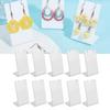 10pcs Acrylic Earring Holder   Ear Studs Jewelry Storage Display Rack Showcase Earrings Display Stand Earring Storage