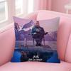 Rapper Jul Logo Pillow Gifts Home Office Furnishings Bedroom Sofa Car Cushion Cover Case 45X45Cm