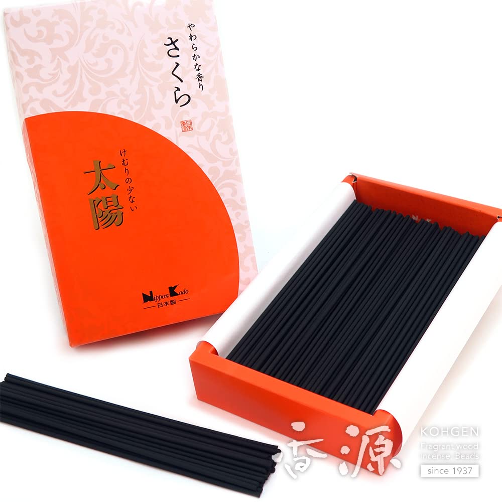 

Nippon Kodo incense cherry blossom rose pack sticks, sun, scent, [light smoke]