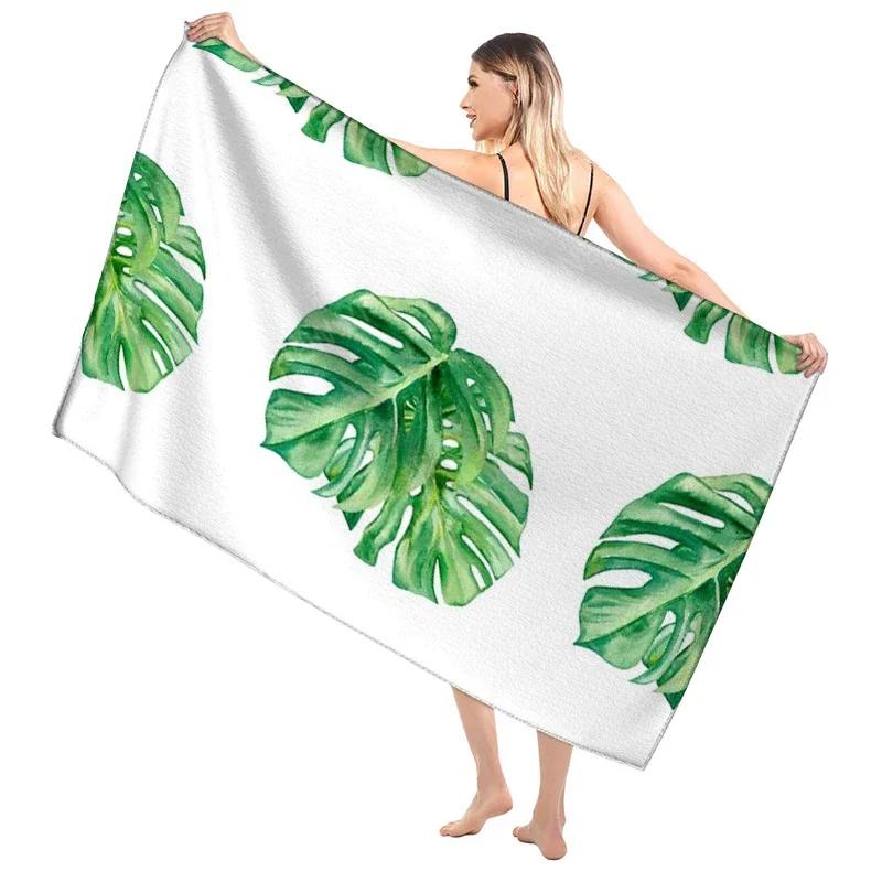 Bathroom Bath towel for adults sauna Large beach towel Gym towel Large hotel woman shower quick drying microfiber simple plant