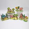 3D Paper Assembly House Model Children DIY Paper Building Architecture Model Kids Early Educational Toy Type 2