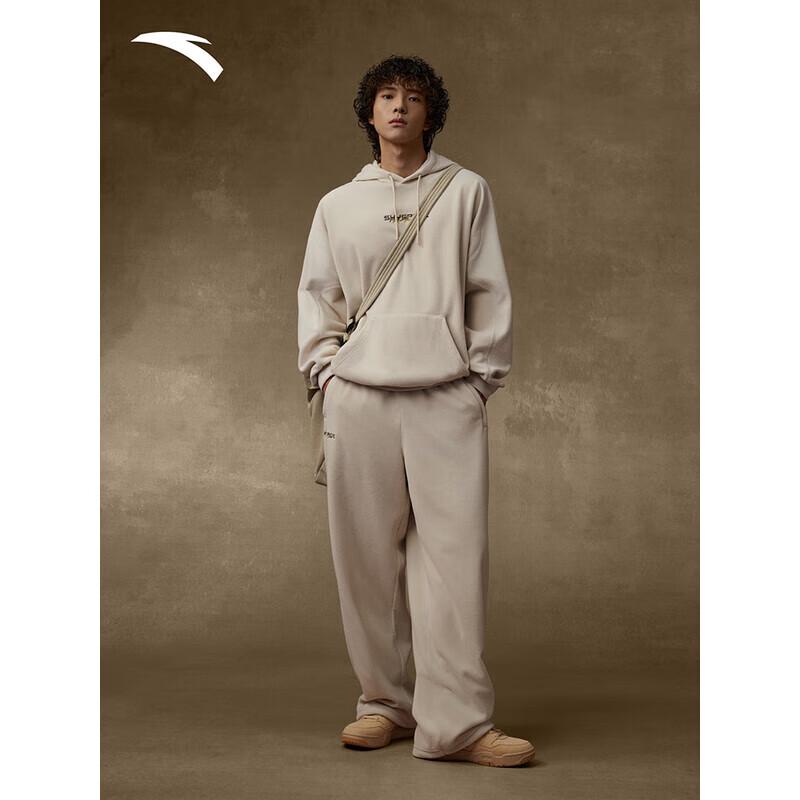 ANTA Men s Retro Hooded Fleece Sweatshirt XL