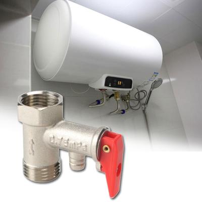 Valvole di sicurezza per scaldabagni elettrici, valvole di sicurezza in rame, valvole di riduzione della pressione per sistemi di scaldabagni elettrici