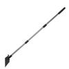 Garden Cleaning Shovel 1.6m Adjustable Handle Multifunctional Flat Shovel Floor Scraper Tool for Weeding Digging Ice