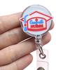 1PCS Nurse Work Card Holders Retractable Badge Reels Cute Cartoon Badge Reels Doctor ID/IC Card Holder Hospital Supplies