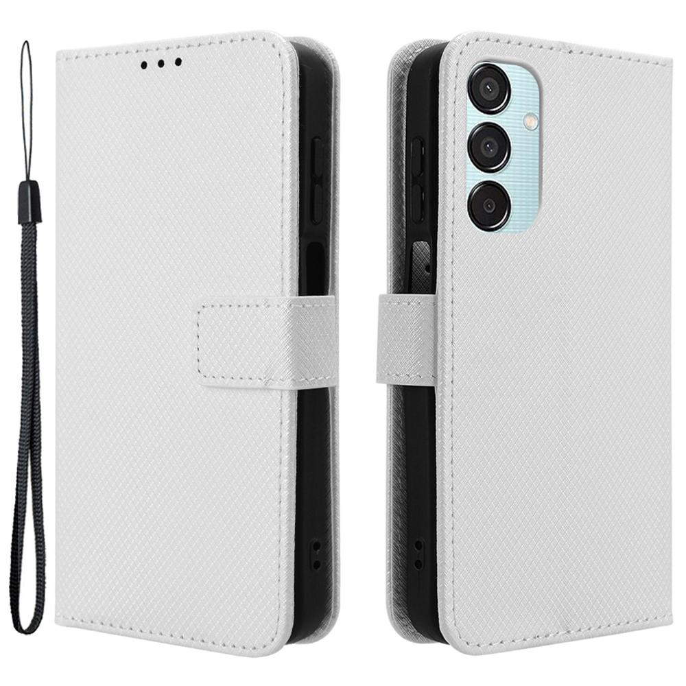 For Samsung Galaxy F15 5G/M15 5G Wallet Case Diamond Texture Leather Phone Cover