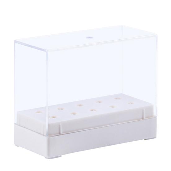 

Держатель для сверл для ногтей на 7/10 отверстий, подставка для шлифовальной головки, стеллаж для хранения белый