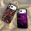 Fnaf Five-nights-At-Freddys Phone Case For iPhone 17,16,15,14,13,12,X,8,Pro,Max,Plus,SE4,Air,Mini HD Black IMD Matte